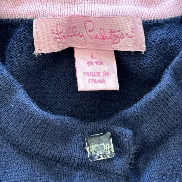 Lilly Pulitzer Girls Cardigan Sweater - Picture 7 of 7